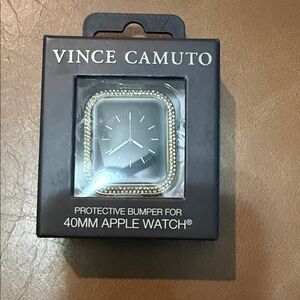 Vince Camuto Silver Apple Watch Bumper